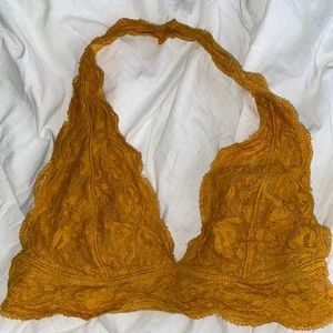Urban Outfitters Mustard Bralette Size Medium